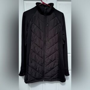 Sporto Women's Black Puffer Jacket